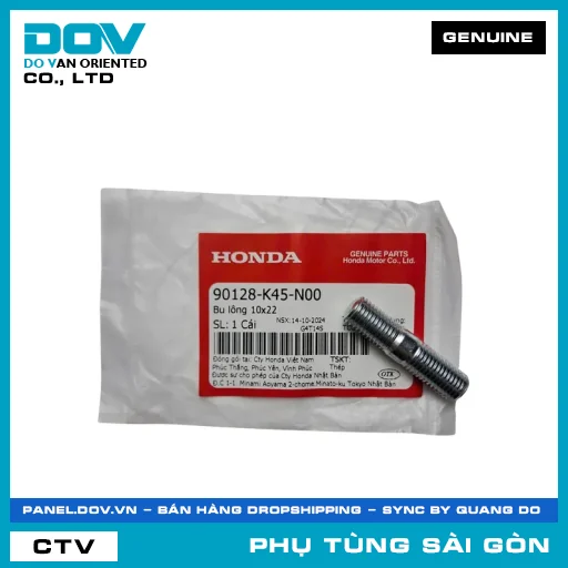 BU LÔNG 10X22 | HONDA PARTS CODE 90128K45N00 — 90128K45N00