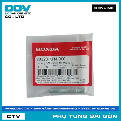 GUDÔNG BẮT NHÔNG TẢI SAU 8X19 | HONDA PARTS CODE 90128KFM900 — 90128KFM900