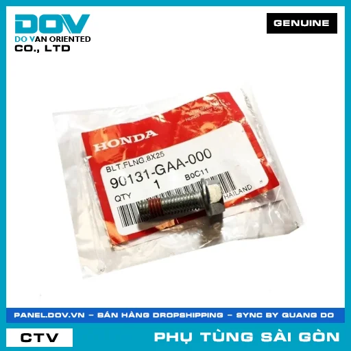 BU LÔNG 8X25 | HONDA PARTS CODE 90131GAA000 — 90131GAA000