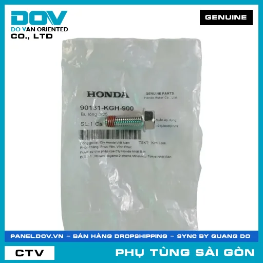 BU LÔNG 8X25 | HONDA PARTS CODE 90131KGH900 — 90131KGH900