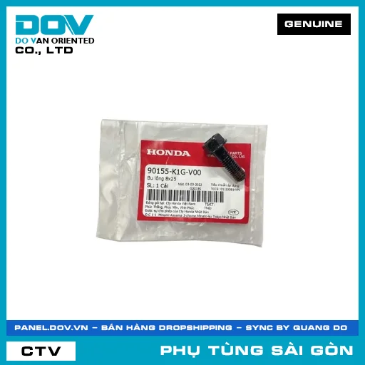 BU LÔNG 8X25 | HONDA PARTS CODE 90155K1GV00 — 90155K1GV00