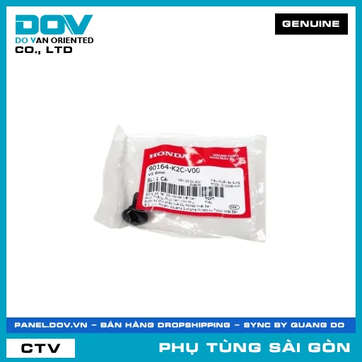 VÍT 6MM | HONDA PARTS CODE 90164K2CV00 — 90164K2CV00