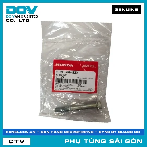 BU LÔNG 8X65 | HONDA PARTS CODE 90185KPHB30 — 90185KPHB30