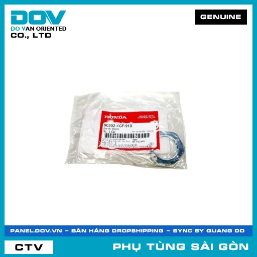 ĐAI ỐC 28MM | HONDA PARTS CODE 90202KGF910 — 90202KGF910