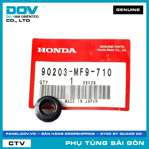 ĐAI ỐC CHÂN CHỐNG BÊN | HONDA PARTS CODE 90203MF9710 — 90203MF9710