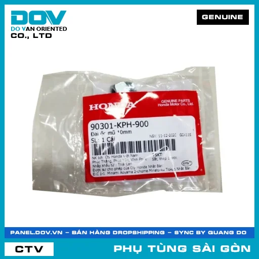 ÐAI ỐC MŨ 10MM | HONDA PARTS CODE 90301KPH900 — 90301KPH900