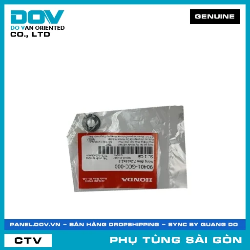 LONG ĐỀN 7.2X16X2.5 | HONDA PARTS CODE 90401GCC000 — 90401GCC000