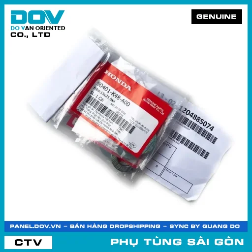 ĐỆM 15X25.8X4 | HONDA PARTS CODE 90401K48A00 — 90401K48A00