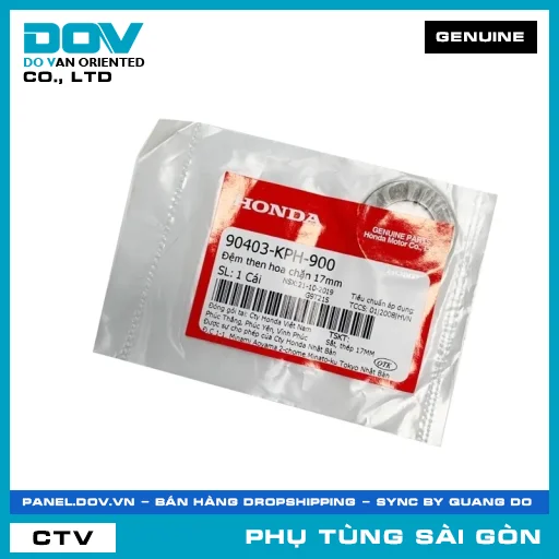 ĐỆM THEN HOA CHẶN 17MM | HONDA PARTS CODE 90403KPH900 — 90403KPH900