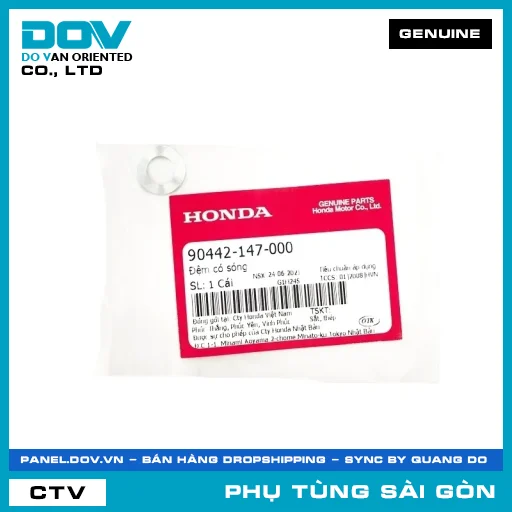 ĐỆM CÓ SÓNG | HONDA PARTS CODE 90442147000 — 90442147000