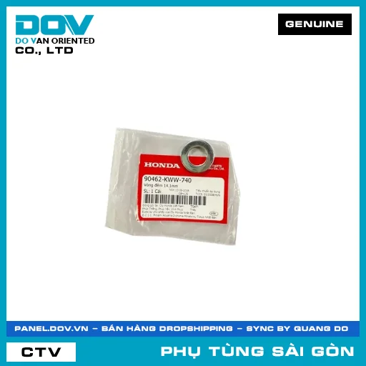LONG ĐỀN 14.1MM | HONDA PARTS CODE 90462KWW740 — 90462KWW740