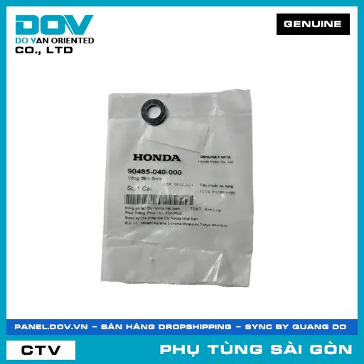 LONG ĐỀN 8MM | HONDA PARTS CODE 90485040000 — 90485040000