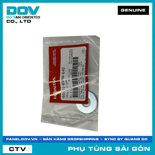 LONG ĐỀN 1MM | HONDA PARTS CODE 90501KWW640 — 90501KWW640