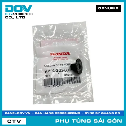 ĐỆM BẠC BẮT YẾM | HONDA PARTS CODE 90502GG2000 — 90502GG2000
