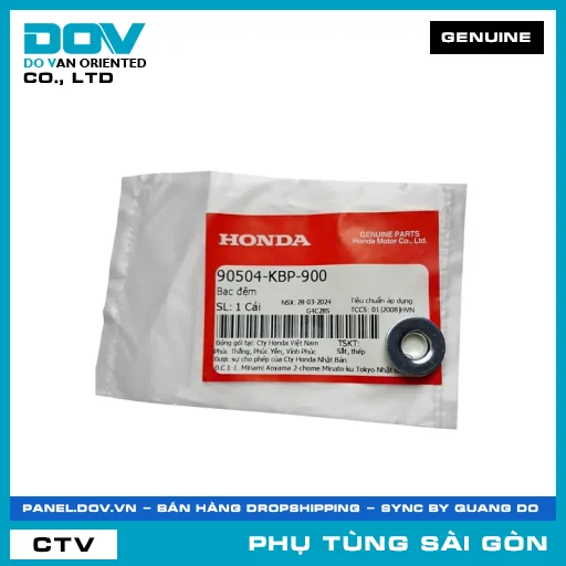 BẠC ĐỆM | HONDA PARTS CODE 90504KBP900 — 90504KBP900