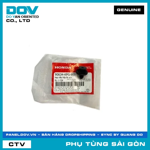 KẸP NẮP HỘP ẮC QUY | HONDA PARTS CODE 90634KPG900 — 90634KPG900