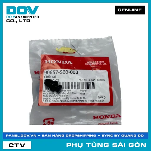 CHỐT CÀI | HONDA PARTS CODE 90657SB0003 — 90657SB0003