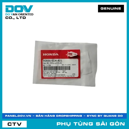 KẸP BẤM | HONDA PARTS CODE 90666SDAA01 — 90666SDAA01