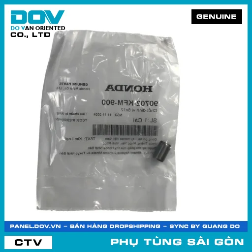 CHỐT ĐỊNH VỊ 8X12 | HONDA PARTS CODE 90702KFM900 — 90702KFM900