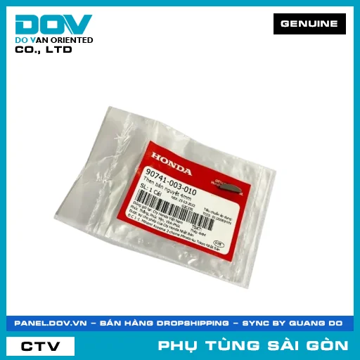 THEN BÁN NGUYỆT 4MM | HONDA PARTS CODE 90741003010 — 90741003010