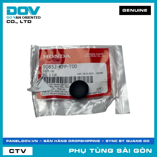 CHỐT CÀI | HONDA PARTS CODE 90852KPPT00 — 90852KPPT00