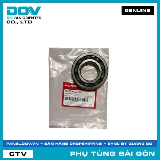 VÒNG BI 6207 | HONDA PARTS CODE 91002KCW851 — 91002KCW851