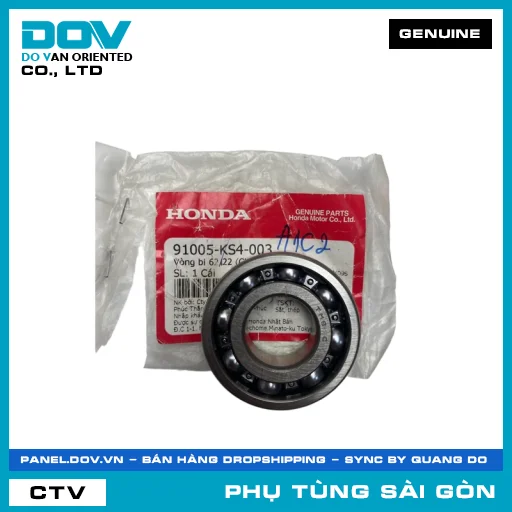 VÒNG BI 62/22 | HONDA PARTS CODE 91005KS4003 — 91005KS4003