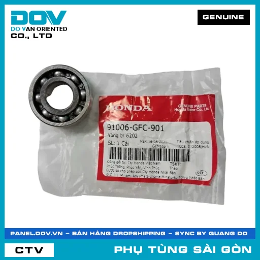 VÒNG BI 6202 | HONDA PARTS CODE 91006GFC901 — 91006GFC901