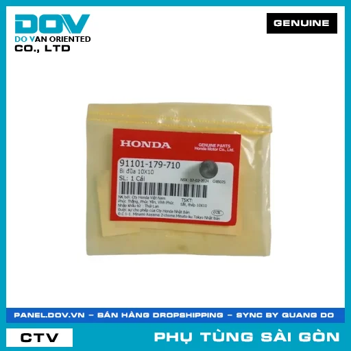 BI ĐŨA 10X10 | HONDA PARTS CODE 91101179710 — 91101179710