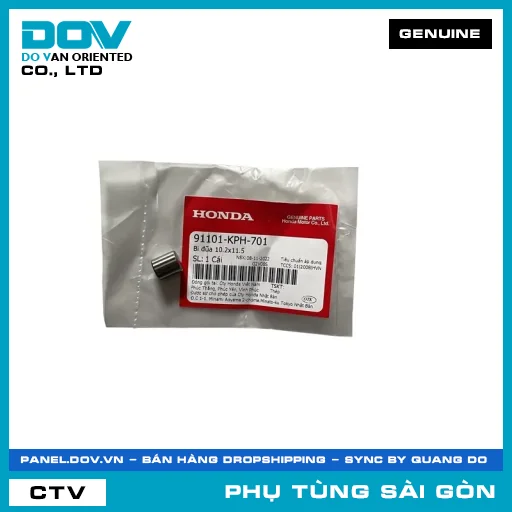 BI ĐŨA 10.2X11.5 | HONDA PARTS CODE 91101KPH701 — 91101KPH701