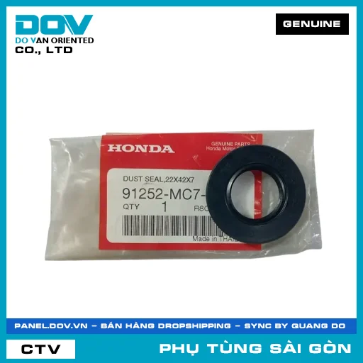 PHỐT CHẮN BỤI 22X42X7 | HONDA PARTS CODE 91252MC7003 — 91252MC7003