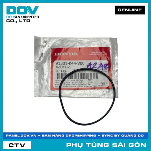 PHỐT O 61X2 | HONDA PARTS CODE 91301K44V00 — 91301K44V00