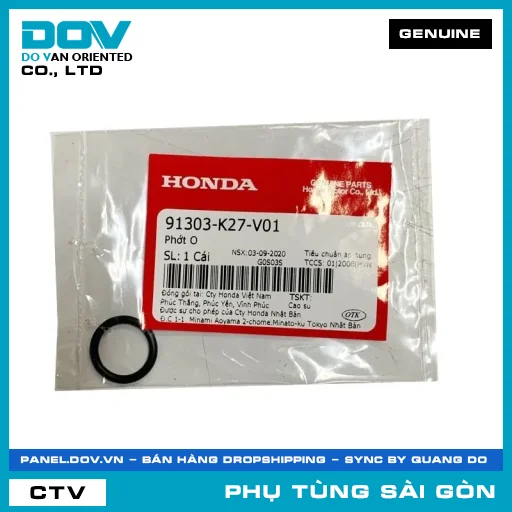 PHỐT O | HONDA PARTS CODE 91303K27V01 — 91303K27V01