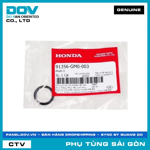 PHỐT O | HONDA PARTS CODE 91356GM0003 — 91356GM0003