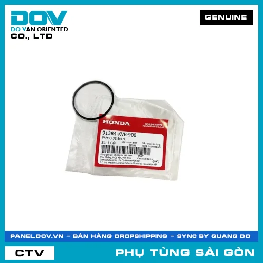 PHỐT O 38.8X1.9 | HONDA PARTS CODE 91384KVB900 — 91384KVB900