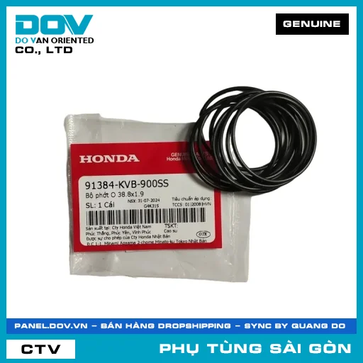 BỘ PHỐT O 38.8X1.9 | HONDA PARTS CODE 91384KVB900SS — 91384KVB900SS