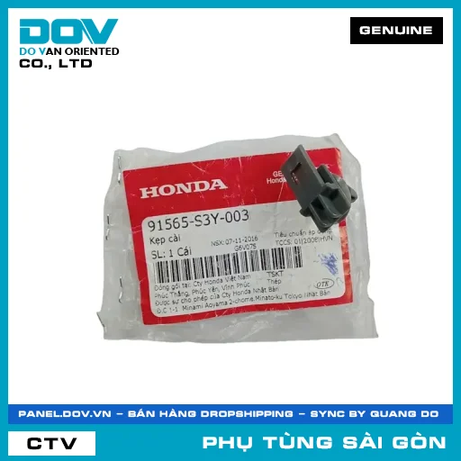 KẸP CÀI | HONDA PARTS CODE 91565S3Y003 — 91565S3Y003