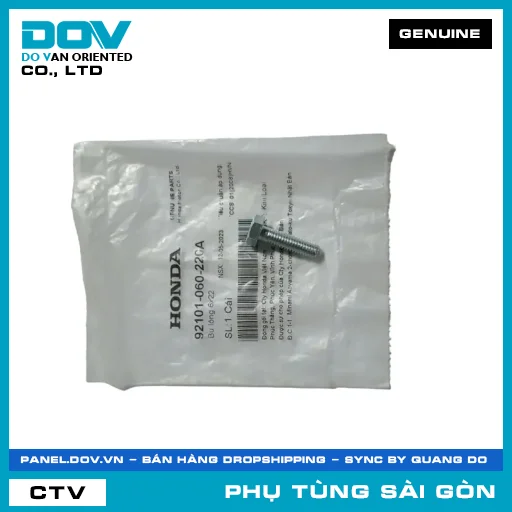 BU LÔNG 6X22 | HONDA PARTS CODE 92101060220A — 92101060220A