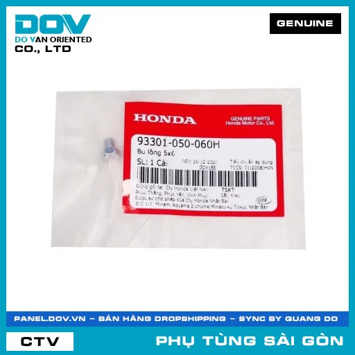 BU LÔNG 5X6 | HONDA PARTS CODE 93301050060H — 93301050060H
