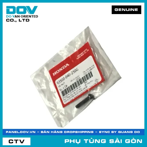 VÍT 4X25 | HONDA PARTS CODE 93500040250G — 93500040250G