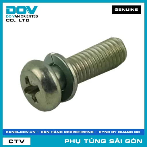 VÍT CÓ LONG ĐỀN 5X16 | HONDA PARTS CODE 938920501608 — 938920501608