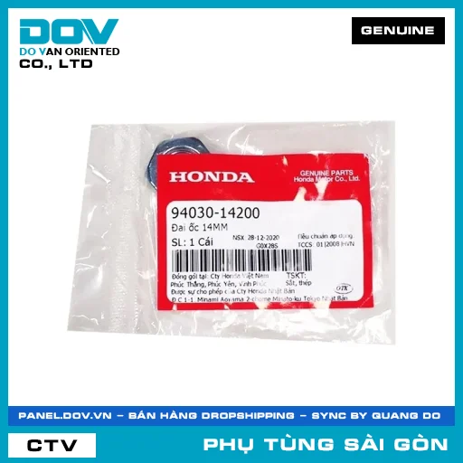 ĐAI ỐC 14MM | HONDA PARTS CODE 9403014200 — 9403014200