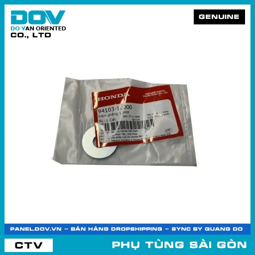ĐỆM PHẲNG 10MM | HONDA PARTS CODE 9410310000 — 9410310000