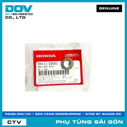 ĐỆM VÊNH 10MM | HONDA PARTS CODE 9411110000 — 9411110000