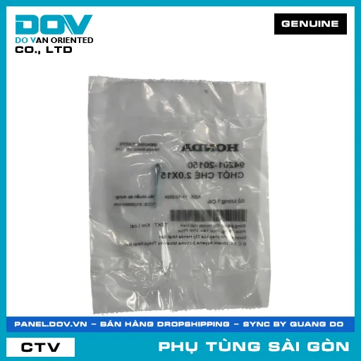 CHỐT CHẺ 2.0X15 | HONDA PARTS CODE 9420120150 — 9420120150