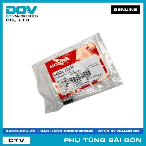 CHỐT ĐỊNH VỊ 10X12 | HONDA PARTS CODE 9430110120 — 9430110120