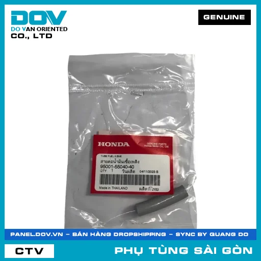 ỐNG DẪN XĂNG 5.3X40 | HONDA PARTS CODE 950015504040 — 950015504040