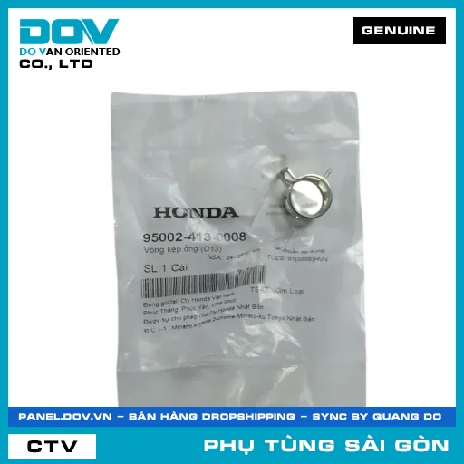 VÒNG KẸP ỐNG (D13) | HONDA PARTS CODE 950024130008 — 950024130008