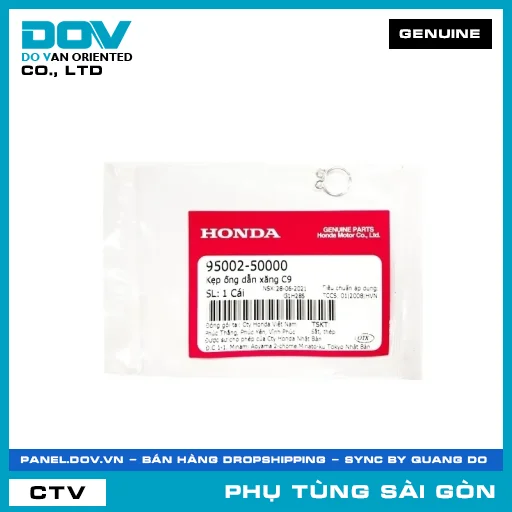 KẸP ỐNG DẪN XĂNG C9 | HONDA PARTS CODE 9500250000 — 9500250000