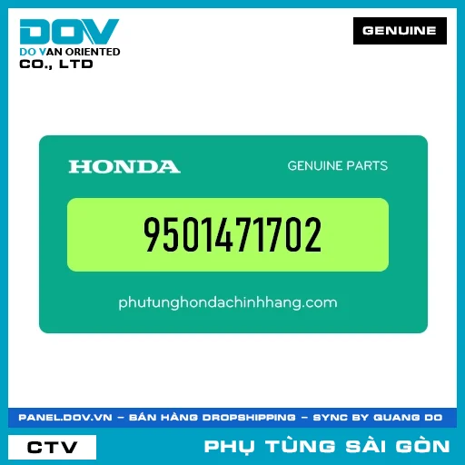 LÒ XO CHÂN CHỐNG ĐỨNG | HONDA PARTS CODE 9501471702 — 9501471702